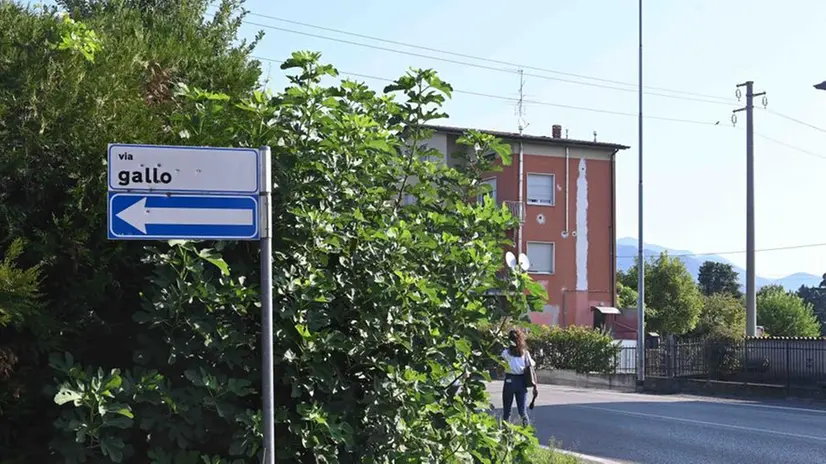 Il luogo del drammatico episodio a Corte Franca