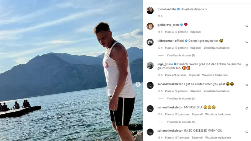 Il post di Tom Wlaschiha - Foto Instagram