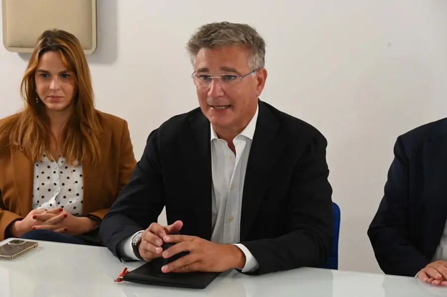 La presentazione dei candidati di Forza Italia