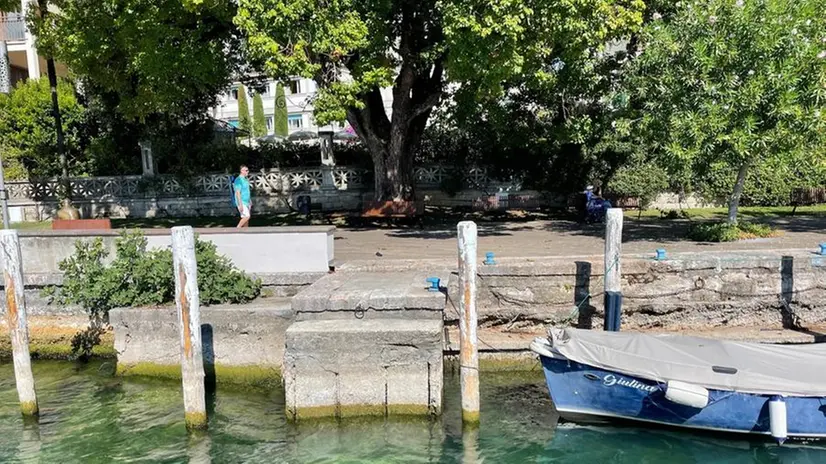 Le piogge hanno alimentato l’afflusso di acqua in entrata nel lago di Garda - © www.giornaledibrescia.it