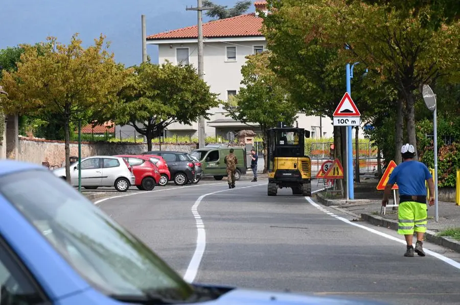 Il ritrovamento dei due ordigni bellici è avvenuto in via Badia