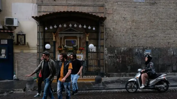 Una scena tratta dal film Nostalgia