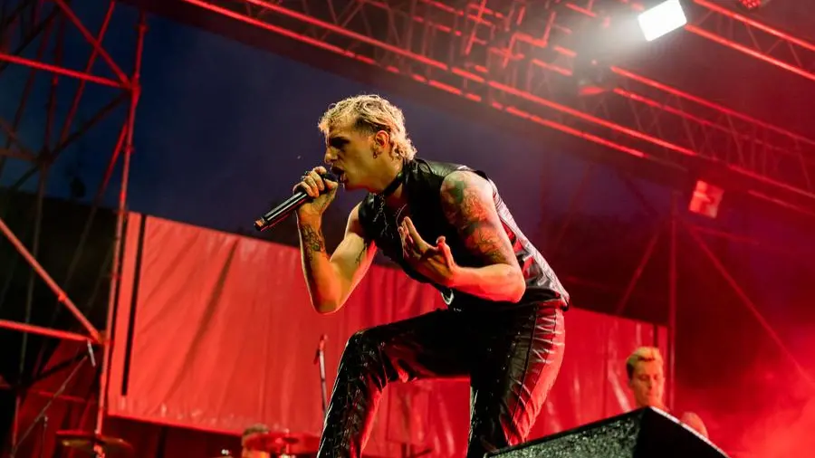 Achille Lauro in concerto a Brescia