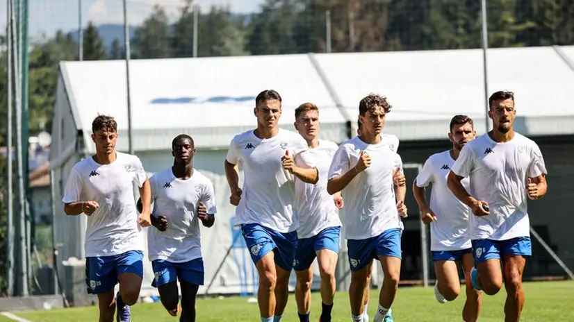 Il primo giorno di ritiro del Brescia Calcio a Ronzone