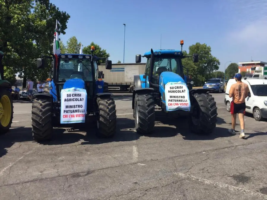 Quote latte, costi di produzione record e siccità, i trattori di Copagri in piazza