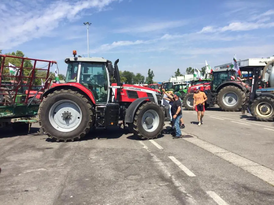 Quote latte, costi di produzione record e siccità, i trattori di Copagri in piazza