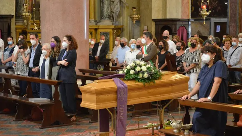 A Chiari i funerali di Irene Fargo