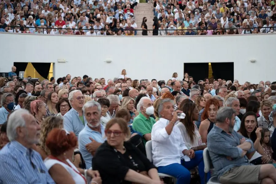 Lo spettacolo di Roberto Vecchioni al Festival del Vittoriale