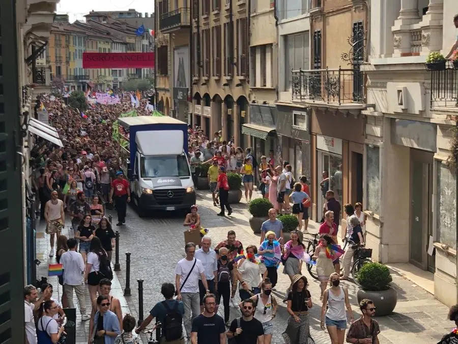 Brescia Pride: corteo a favore dell'inclusività in centro città