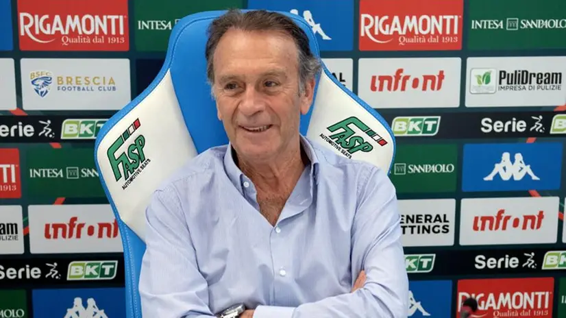 Le immagini della conferenza stampa di Massimo Cellino