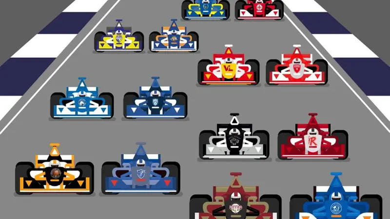 La «griglia» di partenza secondo Bonetti