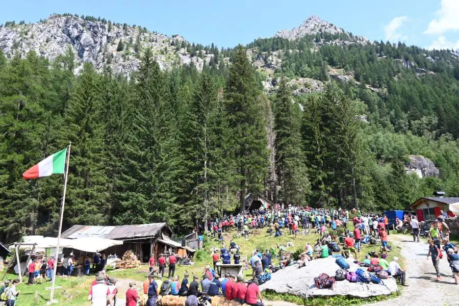 Le immagini della messa in occasione del 58esimo pellegrinaggio alpino