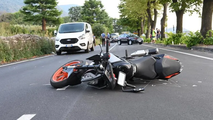 Il luogo dell'incidente dove ha perso la vita il 23enne
