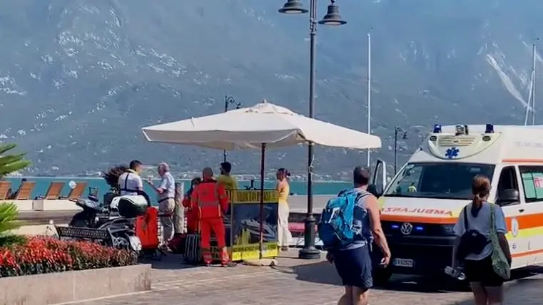 Limone, 52enne si tuffa per soccorrere il figlio e non riemerge