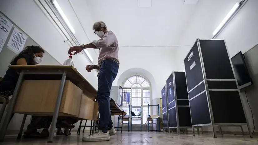 Il Rosatellum era già stato applicato nella tornata elettorale del 2018 - Foto Ansa/Fabio Frustaci © www.giornaledibrescia.it