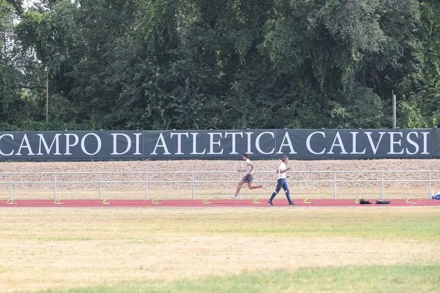 L'inaugurazione del nuovo campo Calvesi