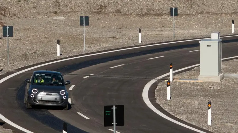 Il circuito di ricarica elettrica realizzato a Castrezzato
