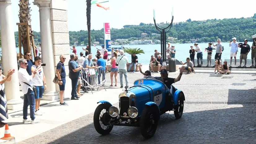 Mille Miglia 2022: il passaggio da Salò
