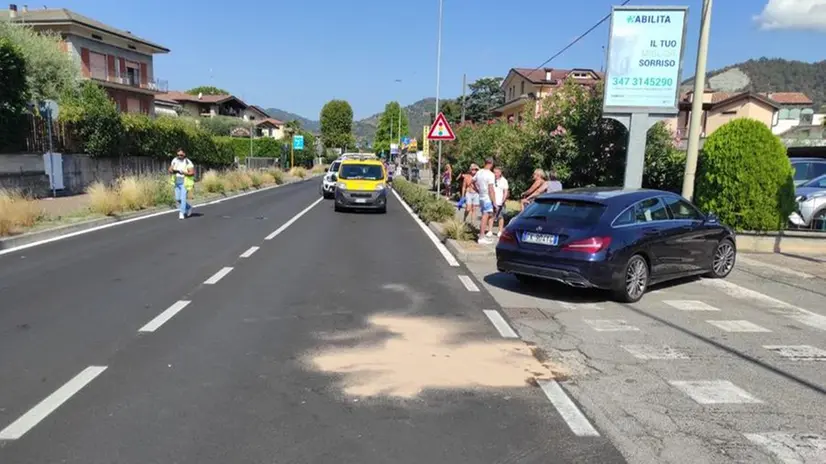 L'incidente è avvenuto a Paratico - © www.giornaledibrescia.it