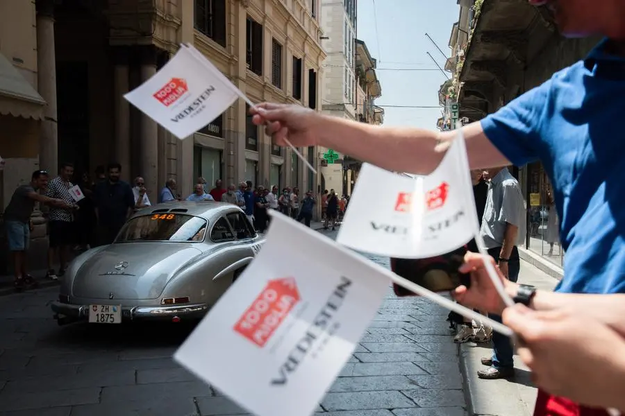 Mille Miglia 2022: il passaggio da Pavia