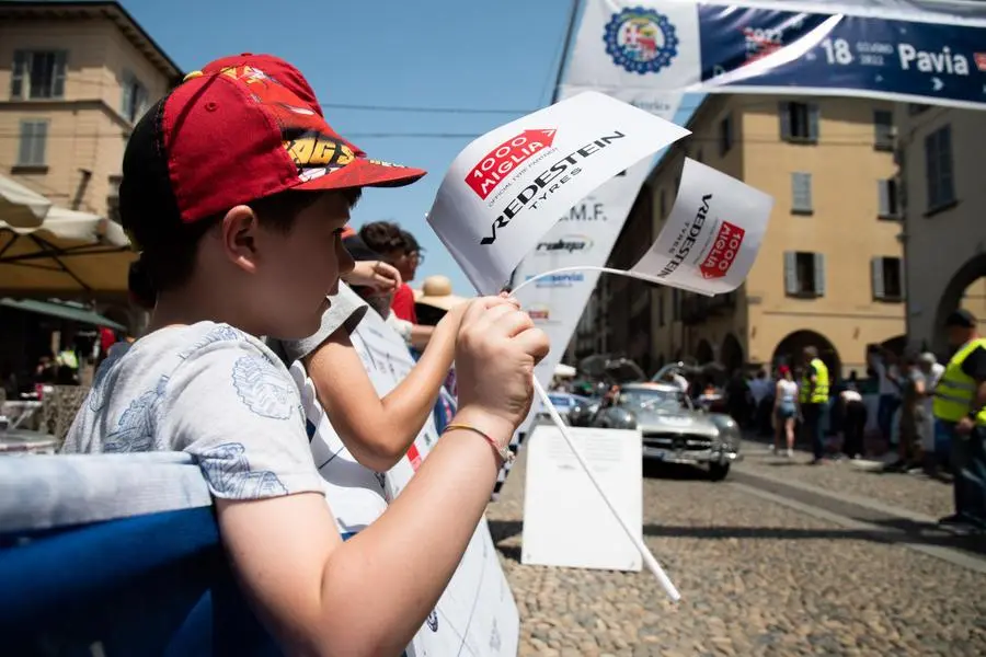 Mille Miglia 2022: il passaggio da Pavia