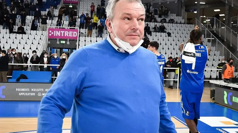 Matteo Bonetti, dirigente della Pallacanestro Brescia - Foto © www.giornaledibrescia.it