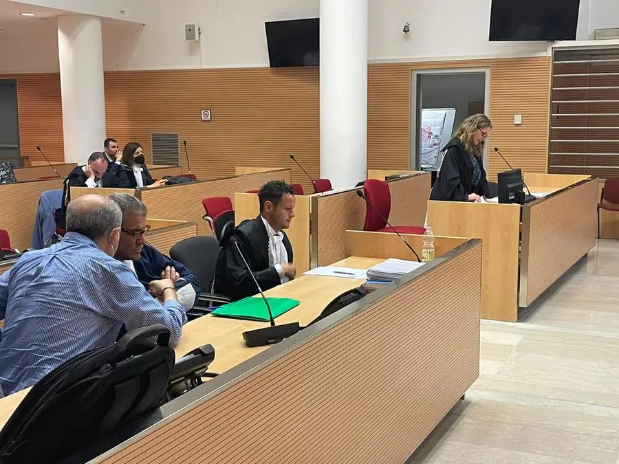 Abderrahim Senbel al banco degli imputati in tribunale a Brescia
