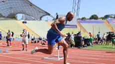 Marcell Jacobs all’Olympiastadion di Monaco di Baviera - Foto Fidal Colombo