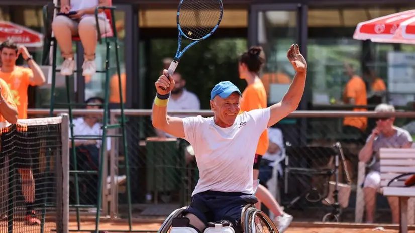 Il vincitore del Camozzi Open Martin Legner