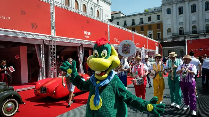 Mille Miglia, passerella anche per Prezzemolo di Gardaland