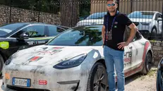 Il campione Giancarlo Fisichella pronto a correre la Mille Miglia 2022