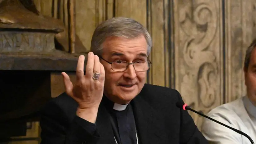 La conferenza stampa nel Salone dei Vescovi a Palazzo Vescovile