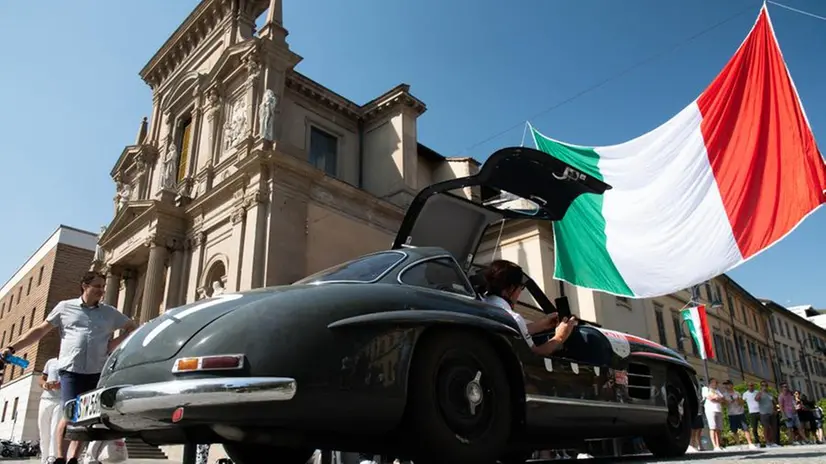 Mille Miglia 2022: il passaggio da Bergamo