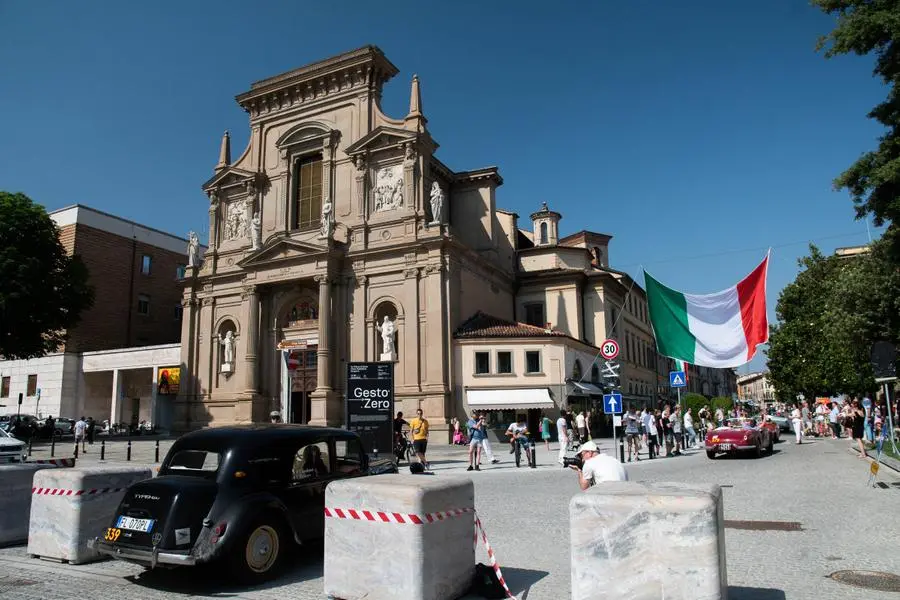 Mille Miglia 2022: il passaggio da Bergamo