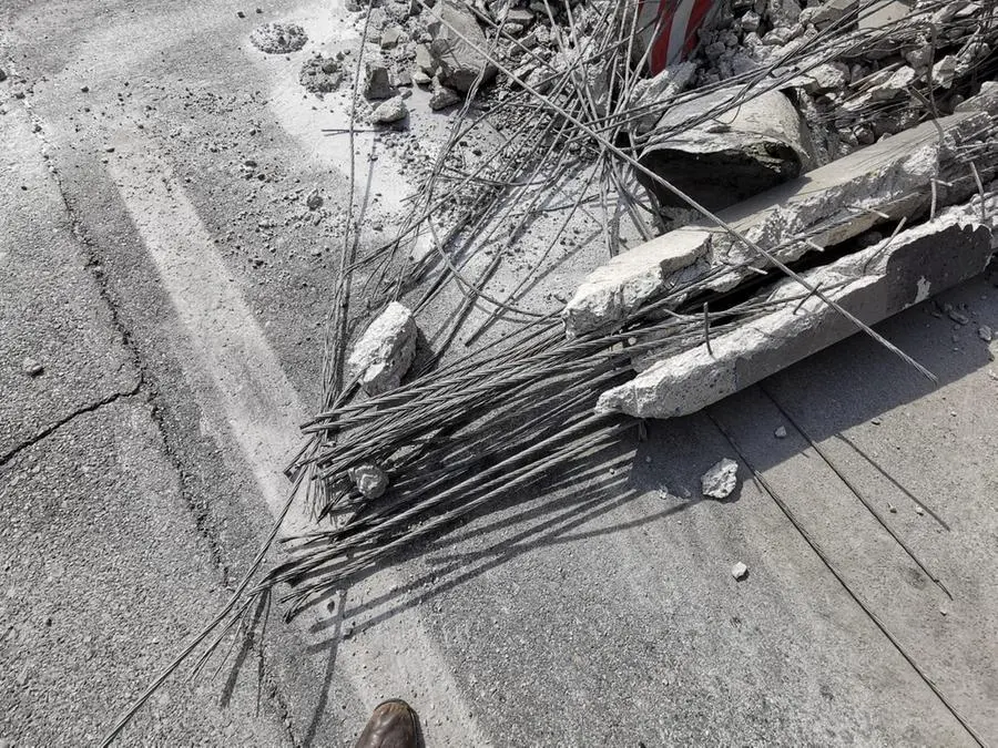 In tangenziale Ovest iniziati i lavori al ponte di via Volturno