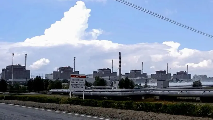 La centrale nucleare di Zaporhizhia - Foto Epa © www.giornaledibrescia.it