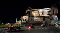 Mile Miglia 2022: l'arrivo della seconda tappa a Roma