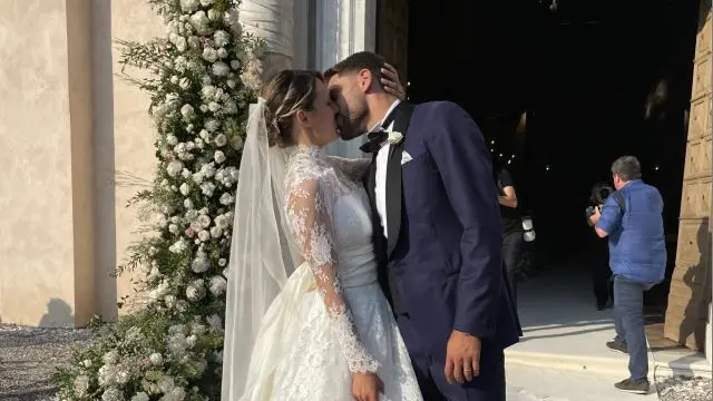 Scatti dal matrimonio di Domenico Berardi