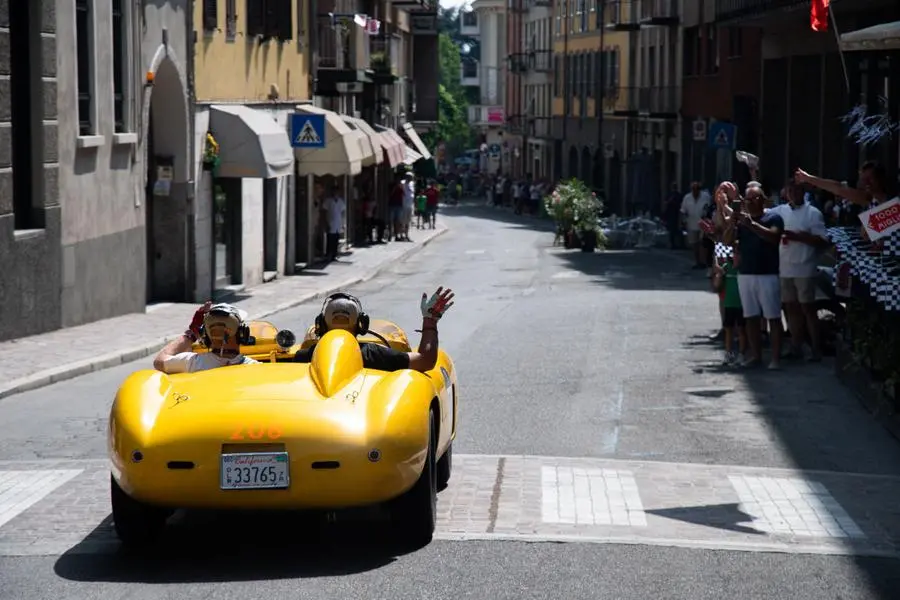 Mille Miglia 2022: il passaggio da Stradella