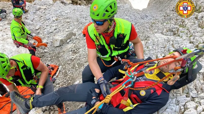 Gli scenari e le esercitazioni del Corpo nazionale soccorso alpino