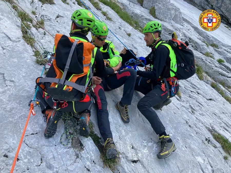 Gli scenari e le esercitazioni del Corpo nazionale soccorso alpino