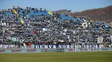 La Curva Nord del Brescia allo stadio Mario Rigamonti - © www.giornaledibrescia.it