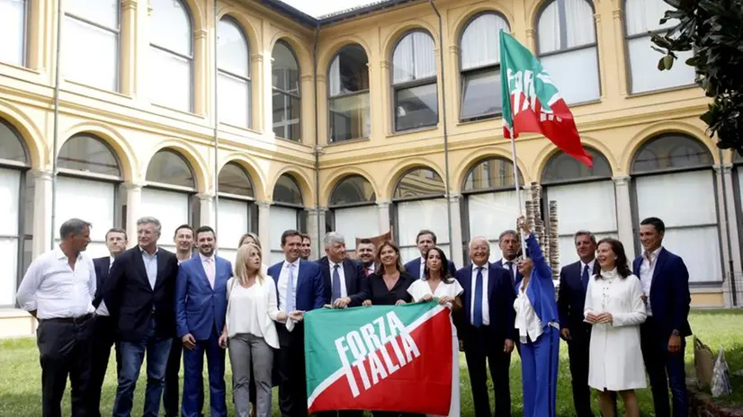 I candidati delle liste di Forza  Italia in Lombardia in vista delle elezioni politiche del prossimo 25 settembre - Ansa © www.giornaledibrescia.it