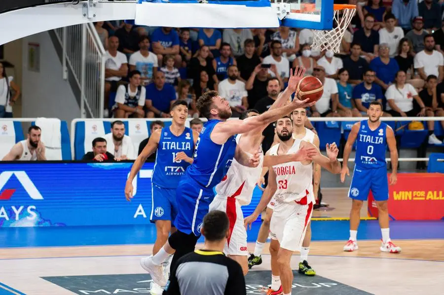 Al PalaLeonessa l'Italbasket ha sconfitto la Georgia