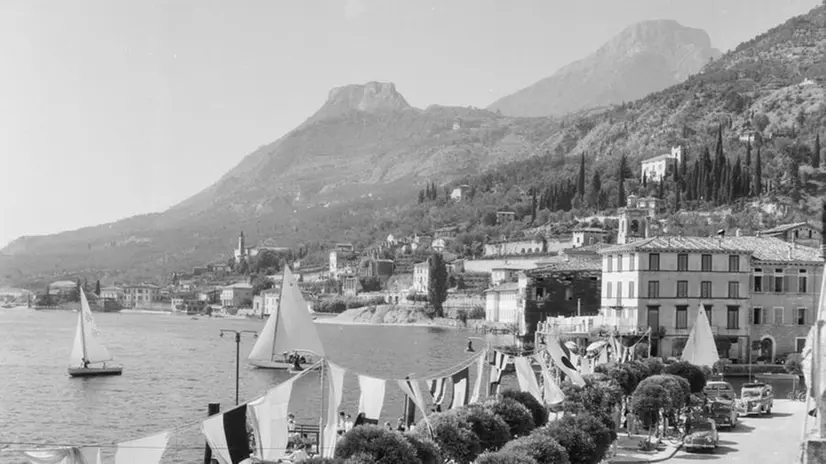 Una foto storica del Garda