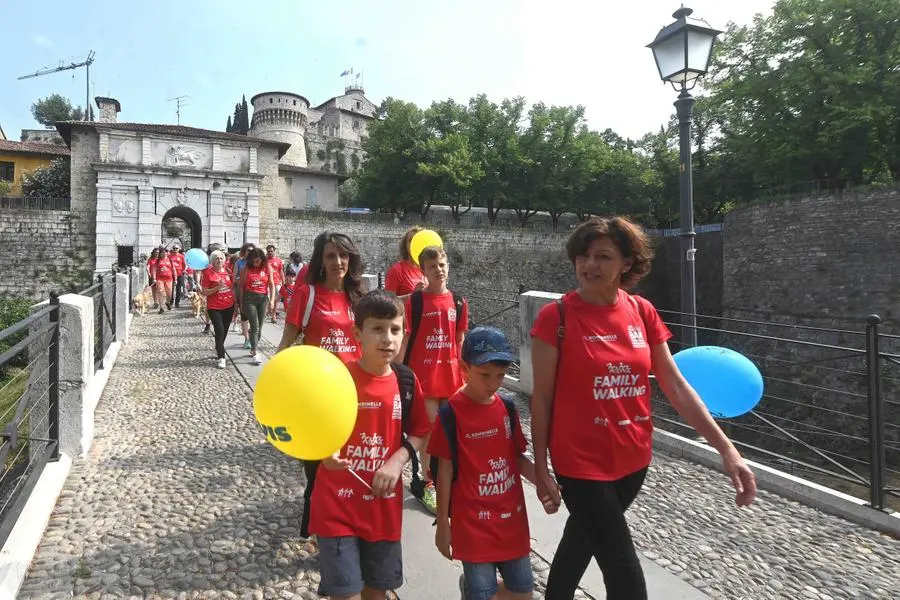 Family Walking, la partenza dal Castello di Brescia