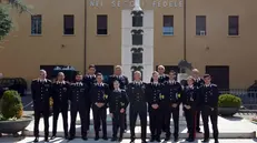 I 12 nuovi marescialli in servizio a Brescia