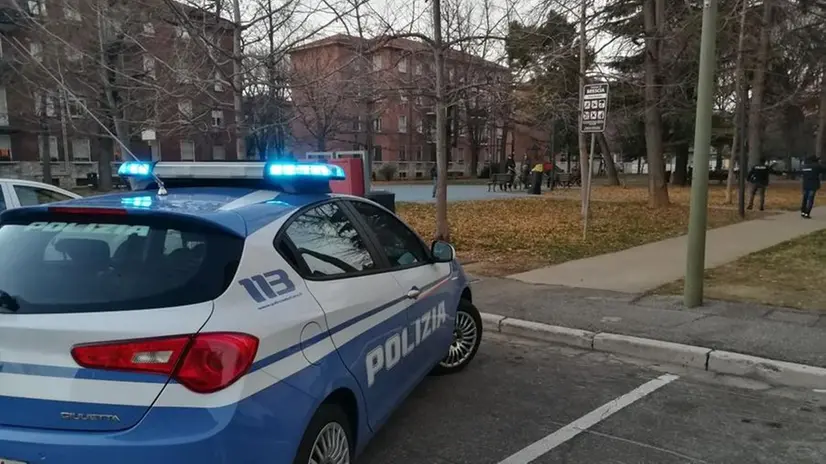 I controlli della Polizia al parco Nicoliello, in una foto d'archivio - © www.giornaledibrescia.it