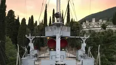 Uno scorcio della Nave Puglia del Vittoriale - Foto Daniele Prandelli © zoom.giornaledibrescia.it