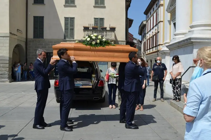 A Chiari i funerali di Irene Fargo